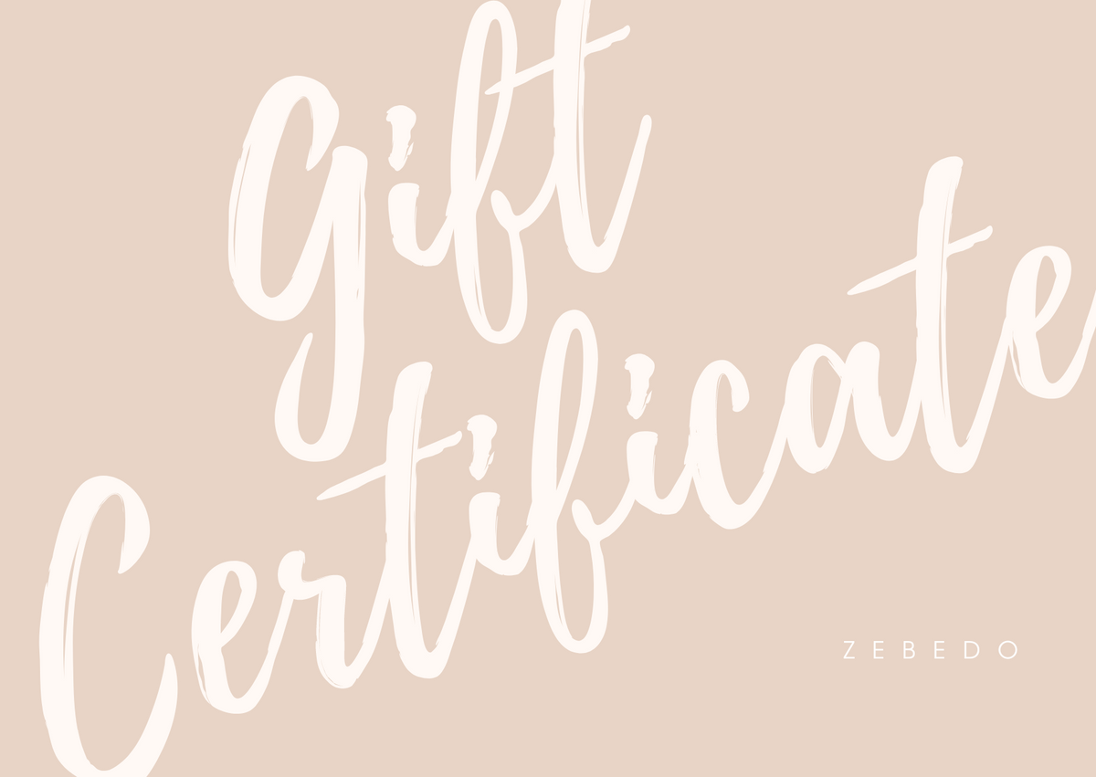 ZEBEDO GIFT CARD